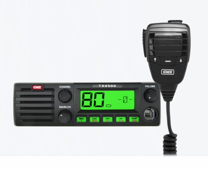 GME TX4500S 5 Watt DIN Mount UHF CB Radio with ScanSuite™