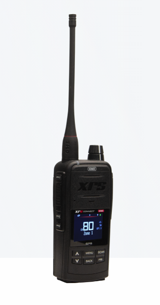 GME XRS-660 XRS™ Connect Handheld UHF CB Radio