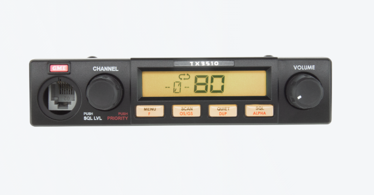 GME TX3510S 5 Watt Compact UHF CB Radio with ScanSuite™