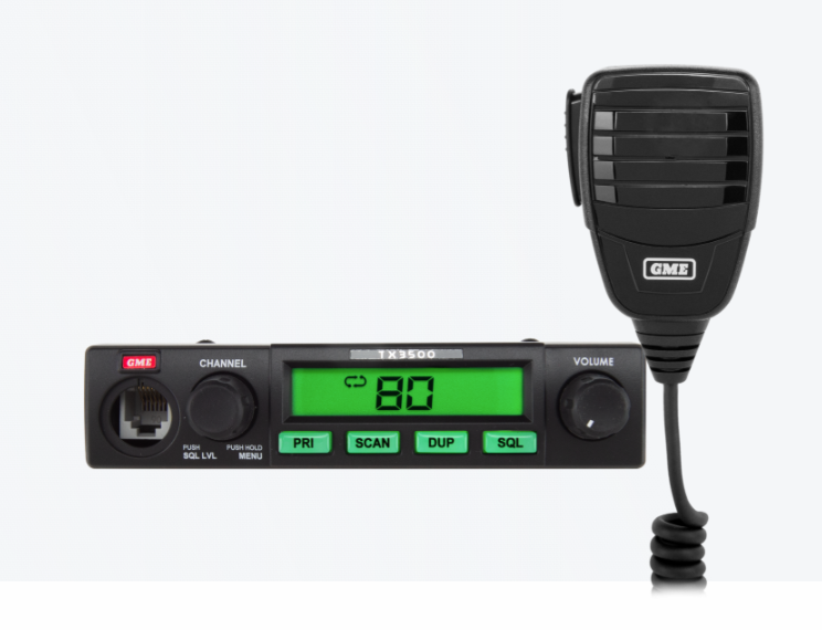 GME TX3500S 5 Watt Compact UHF CB Radio with ScanSuite™