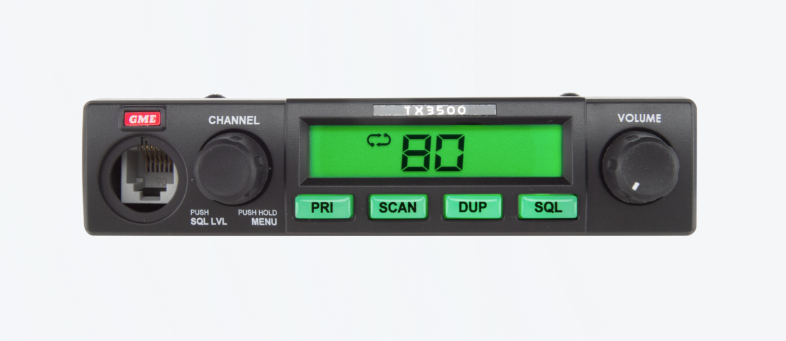 GME TX3500S 5 Watt Compact UHF CB Radio with ScanSuite™