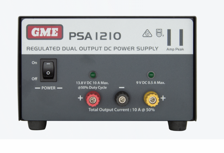GME PSA1210 Regulated Power Supply (11 Amp Peak)