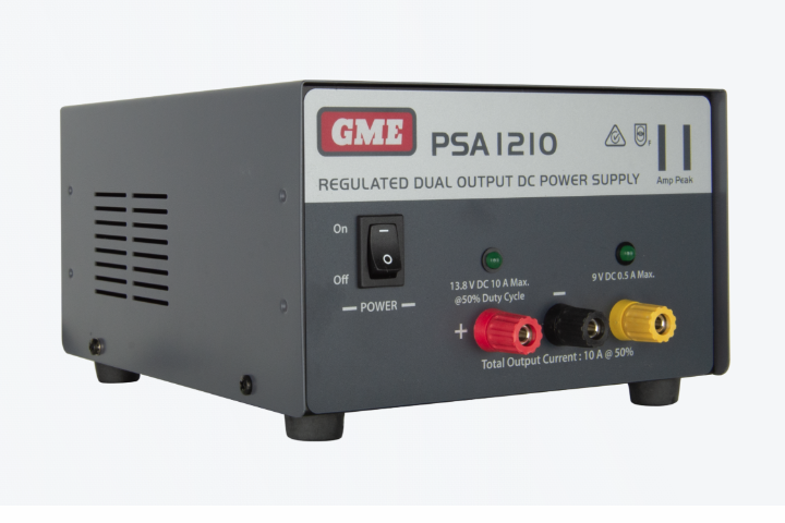 GME PSA1210 Regulated Power Supply (11 Amp Peak)