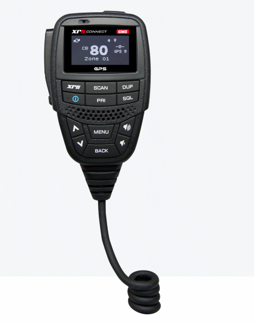 GME MC668B-M Professional Grade OLED Speaker Microphone with GPS