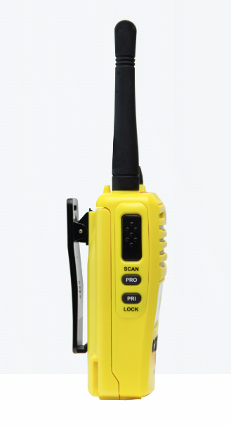 GME TX6165XY 5/1 Watt IP67 UHF CB Handheld Radio - Yellow