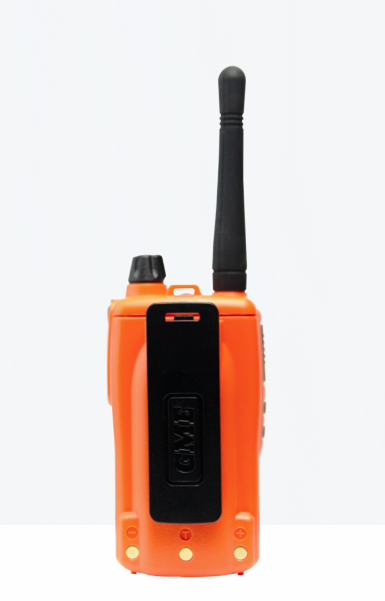 GME TX6165XO 5/1 Watt IP67 UHF CB Handheld Radio - Blaze Orange