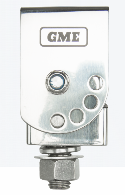 GME MB042 Fold-Down Antenna Mounting Bracket - Stainless Steel
