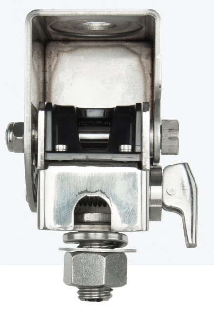 GME MB042 Fold-Down Antenna Mounting Bracket - Stainless Steel