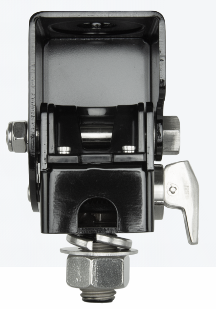 GME MB042B Fold-Down Antenna Mounting Bracket - Black