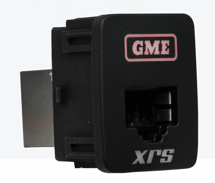GME XRS-RJ45R8 RJ45 Pass-Through Adaptor - Type 8 (Red)