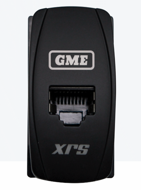 GME XRS-RJ45W6 RJ45 Pass-Through Adaptor - Type 6 (White)