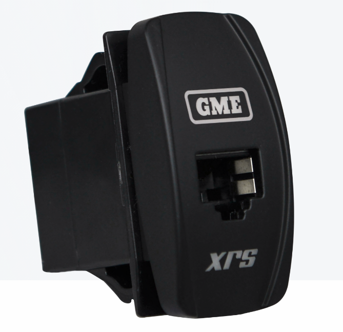 GME XRS-RJ45W6 RJ45 Pass-Through Adaptor - Type 6 (White)