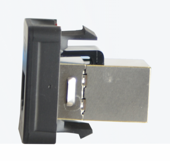 GME XRS-RJ45R9 RJ45 Pass-Through Adaptor - Type 9 (Red)
