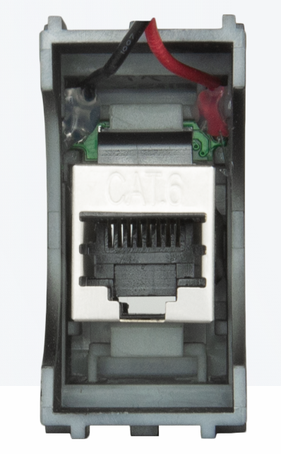 GME XRS-RJ45W3 RJ45 Pass-Through Adaptor - Type 3 (White)