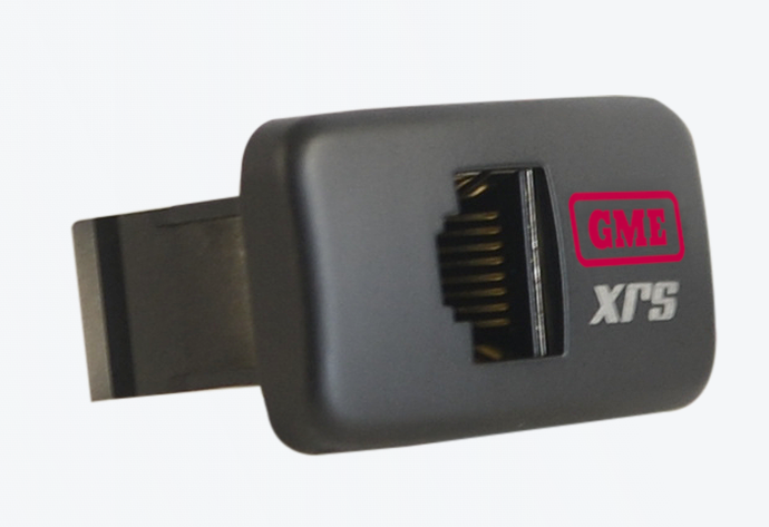 GME XRS-RJ45R10 RJ45 Pass-Through Adaptor - Type 10 (Red)