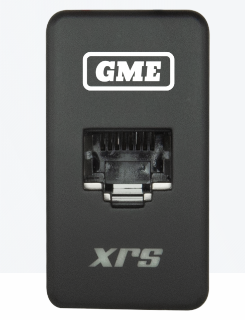 GME XRS-RJ45W4 RJ45 Pass-Through Adaptor - Type 4 (White)