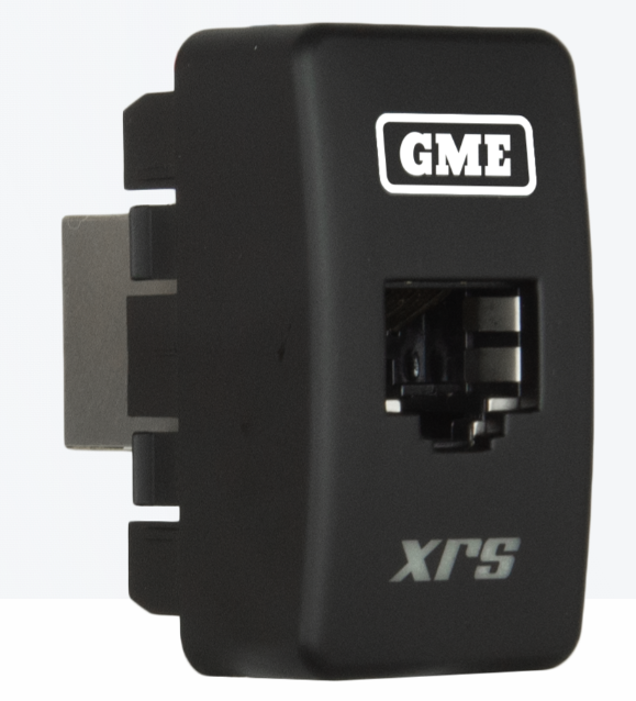 GME XRS-RJ45W4 RJ45 Pass-Through Adaptor - Type 4 (White)