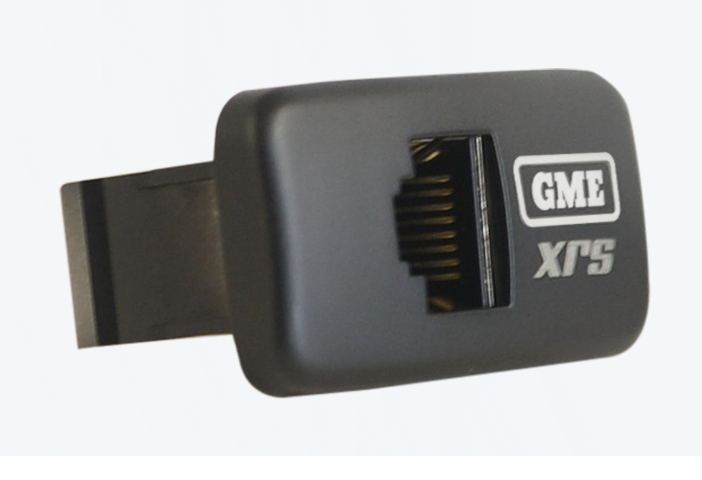 GME XRS-RJ45W10 RJ45 Pass-Through Adaptor - Type 10 (White)
