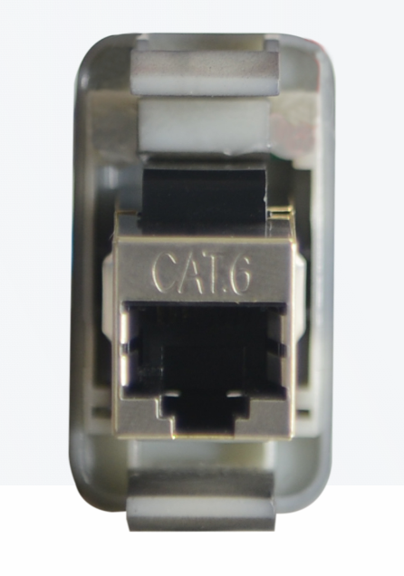 GME XRS-RJ45W10 RJ45 Pass-Through Adaptor - Type 10 (White)