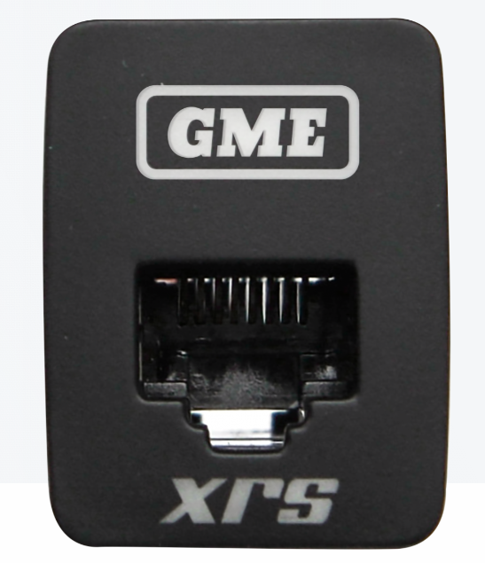 GME XRS-RJ45W8 RJ45 Pass-Through Adaptor - Type 8 (White)
