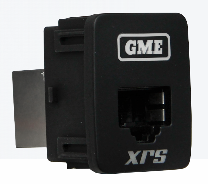 GME XRS-RJ45W8 RJ45 Pass-Through Adaptor - Type 8 (White)