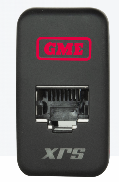 GME XRS-RJ45R2 RJ45 Pass-Through Adaptor - Type 2 (Red)
