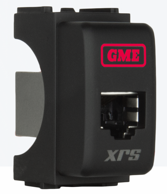 GME XRS-RJ45R3 RJ45 Pass-Through Adaptor - Type 3 (Red)