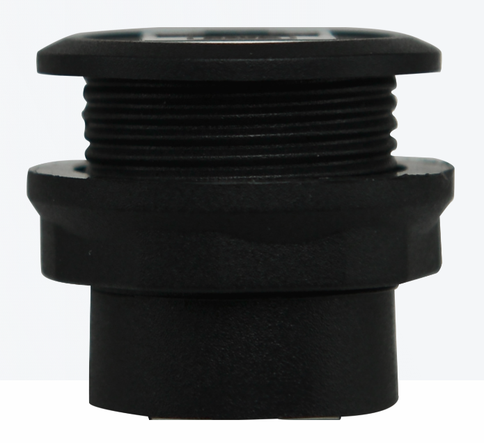 GME XRS-RJ45RND RJ45 Pass-Through Adaptor - Universal Round