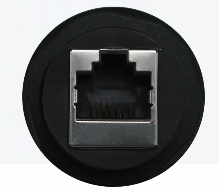 GME XRS-RJ45RND RJ45 Pass-Through Adaptor - Universal Round