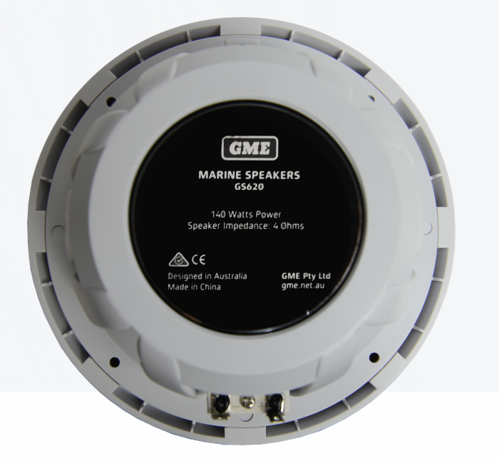 GME GS620 140 Watt IP54 Marine Flush Mount Speakers