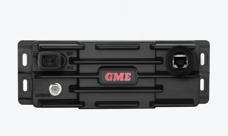 GME GX750B Black Box VHF Marine Radio - Black