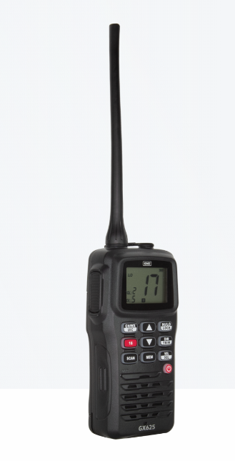 GME GX625 5/1 Watt Handheld VHF Marine Radio