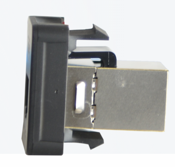 XRS-RJ45W9 RJ45 Pass-Through Adaptor - Type 9 (White)