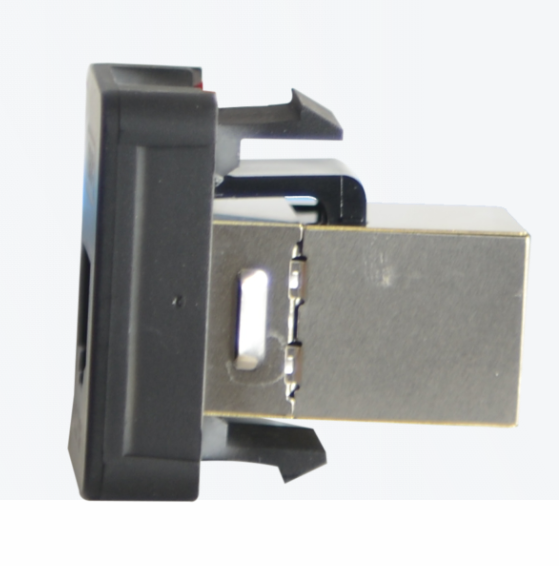 XRS-RJ45R9 RJ45 Pass-Through Adaptor - Type 9 (Red)