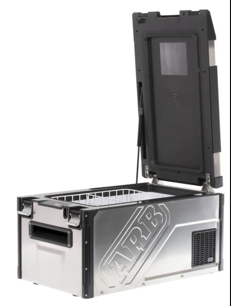 ARB FRIDGE 60L ELEMENTS, STAINLESS STEEL, 12VDC/240VAC, AUSTRALIAN AC PLUG