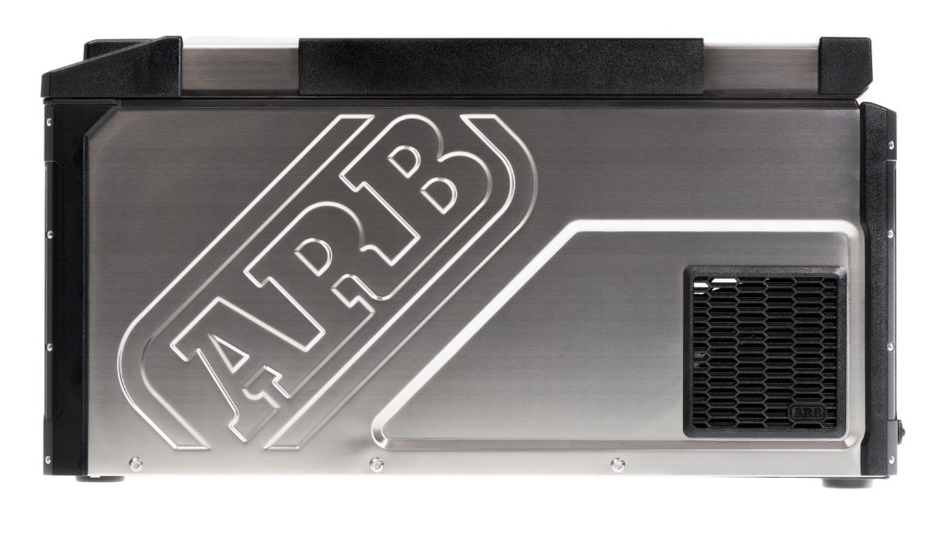 ARB FRIDGE 60L ELEMENTS, STAINLESS STEEL, 12VDC/240VAC, AUSTRALIAN AC PLUG