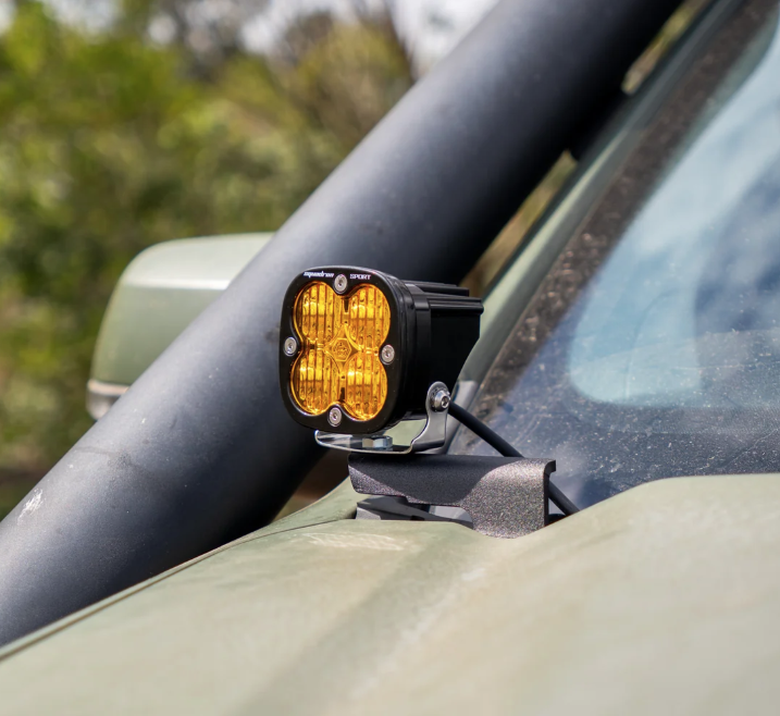 Pirate Camp Co. Bonnet Ditch Light Mount Ford Next-Gen Ranger RA '22+ (RH)