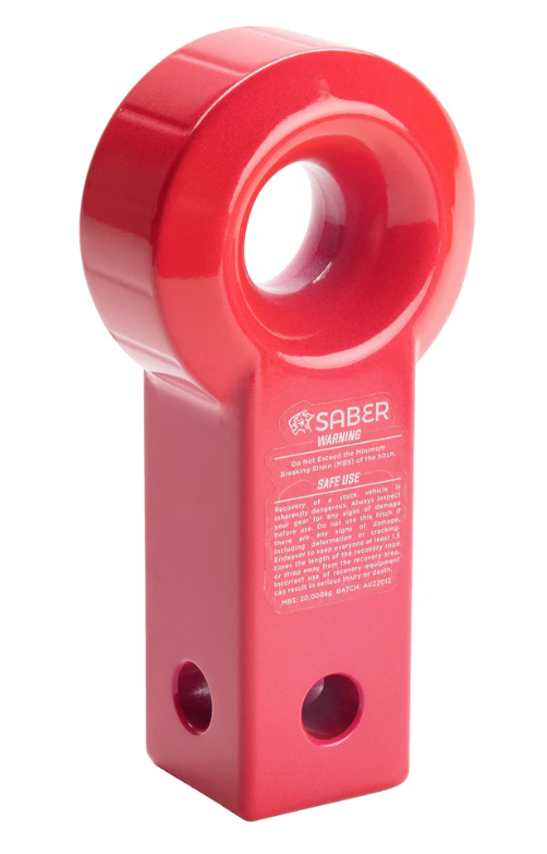 Saber Offroad Recovery Rear Hitch Aluminum