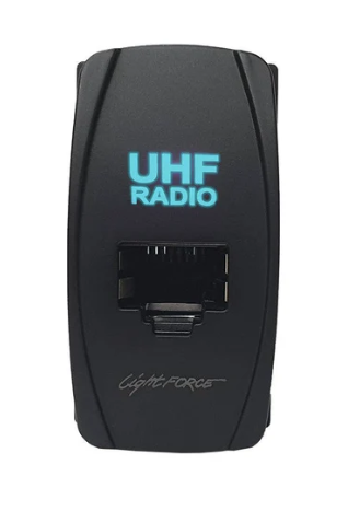 LightForce RJ45 Universal Carling Style UHF Passthrough Connector