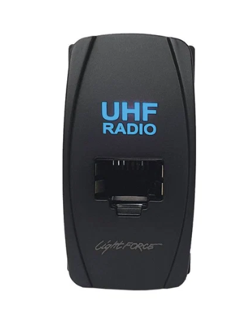 LightForce RJ45 Universal Carling Style UHF Passthrough Connector