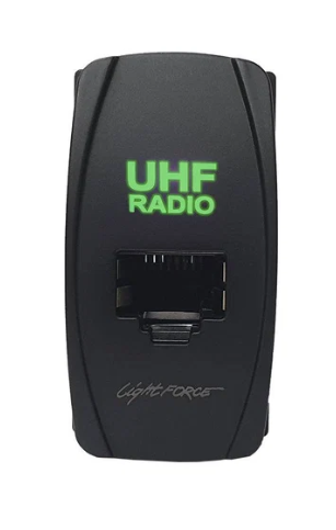 LightForce RJ45 Universal Carling Style UHF Passthrough Connector
