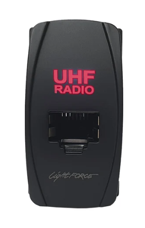 LightForce RJ45 Universal Carling Style UHF Passthrough Connector