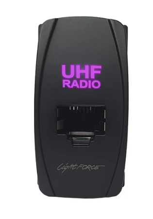 LightForce RJ45 Universal Carling Style UHF Passthrough Connector