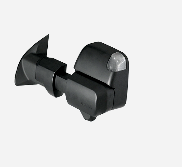 MSA Ranger & Everest POWER FOLD™ Towing Mirrors (Black, Electric, Heated, Indicators, Blind Spot Monitoring, Camera Provision, Temp Sensor, Puddle Light, Power Fold)