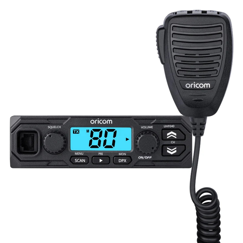 Oricom UHF040 Compact 5 Watt UHF CB Radio