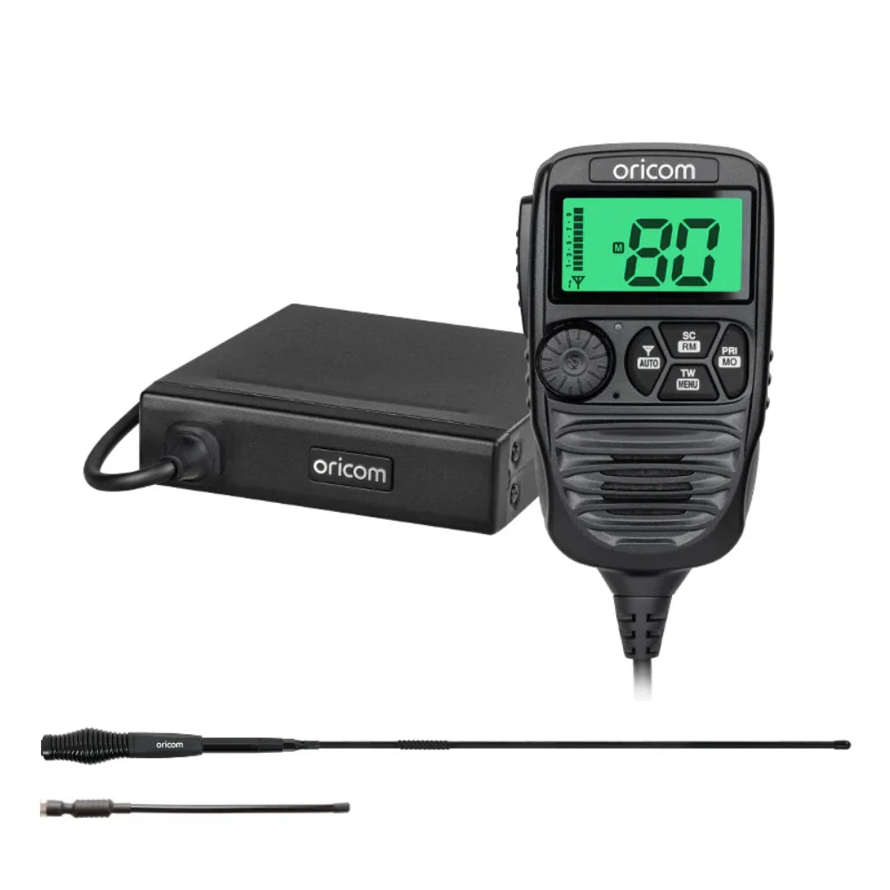 Oricom UHF182XPTA UHF CB Radio with BONUS Antennas