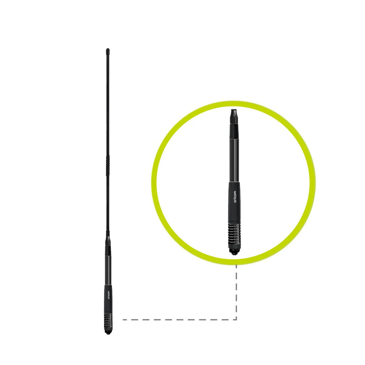 Oricom ANU216 6.5dBi UHF CB Antenna