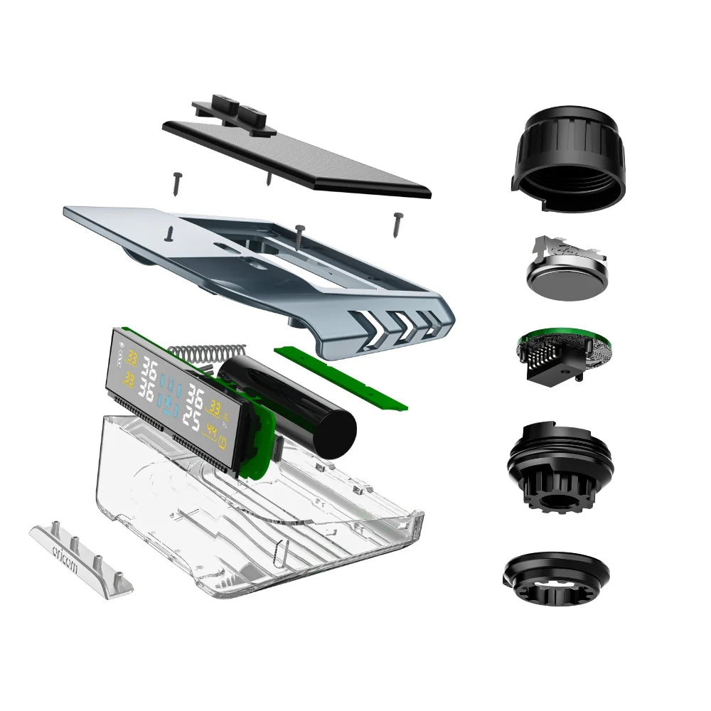 Oricom TPMS10-4I Tyre Pressure Monitoring System Incl. 4 Internal Sensors with APP Control Settings