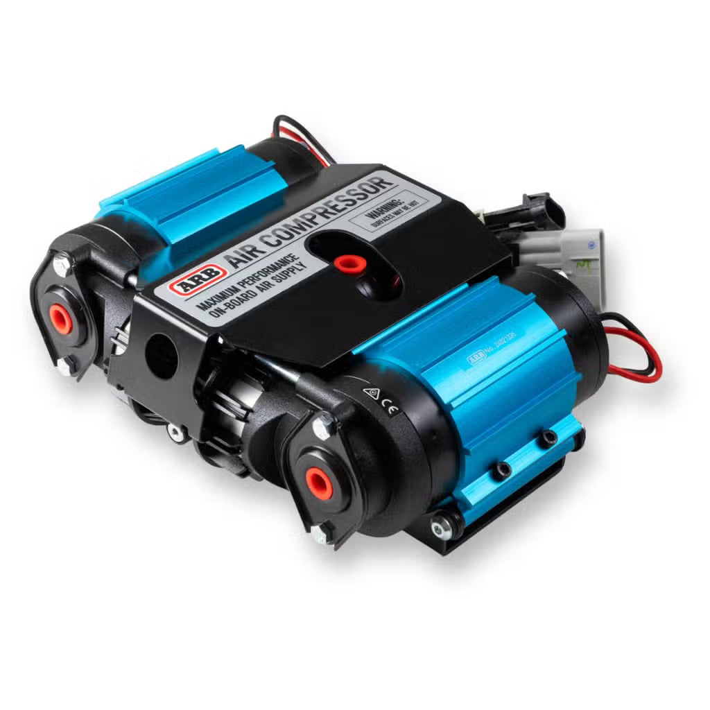 ARB On-Board Air Compressor (Brushed) Twin 12 Volt