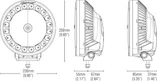 Lightforce HTX2 Hybrid Driving Light